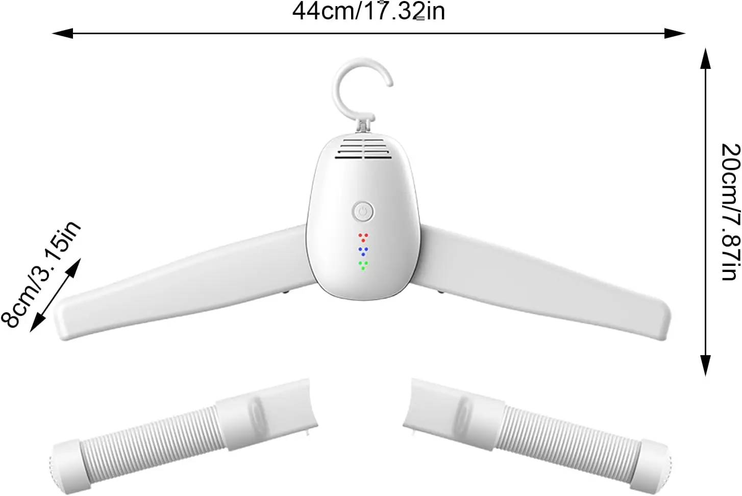 Hot Sale Wholesale Wall Mounted Electric Clothes Dryer Telescopic Clothes Dryer Electric Clothes Hanger For Hotels