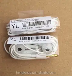 Original wholesale EHS64 Good Bass Headphones YL Wired Earbuds For Samsung Galaxy S3 S4 S5 S6 Stereo Headset