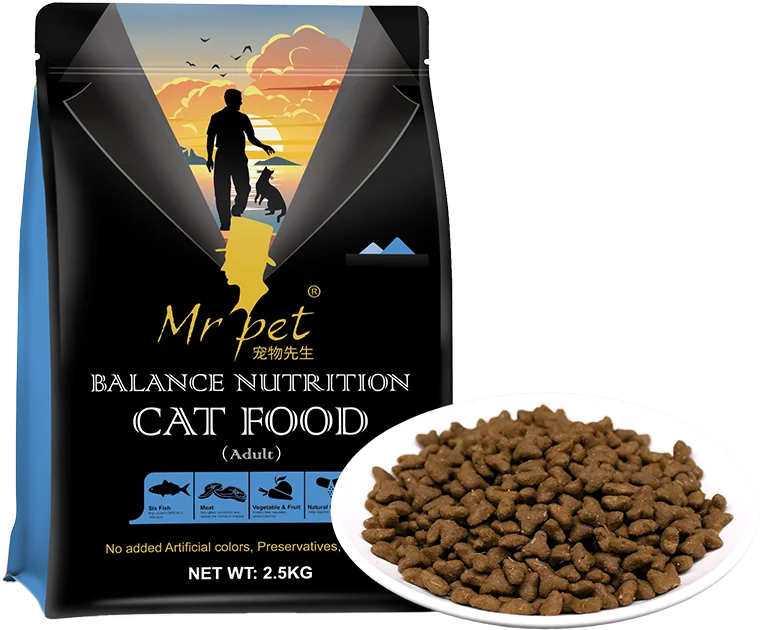 OEM ODM Oudi Прямая продажа с завода сухой океанской рыбы вкус pai cat food