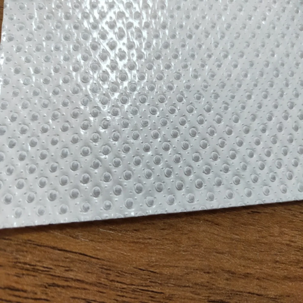 PE perforated film absorbent food pad for food