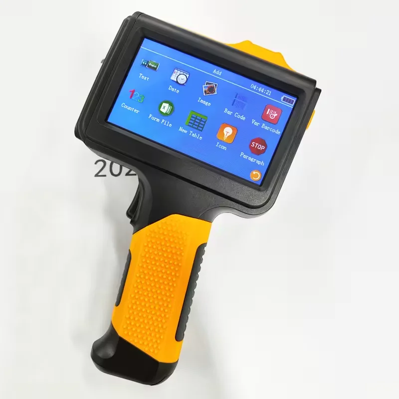 YAOMATEC 2024 New Model  Logo Expiry Date Portable Handheld Inkjet Printer For Plastic Carton Metal Surface