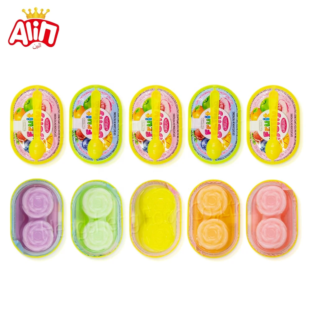 candy supplier wholesale imported sweets halal sweets Double bars of fruity juicy rose Jelly