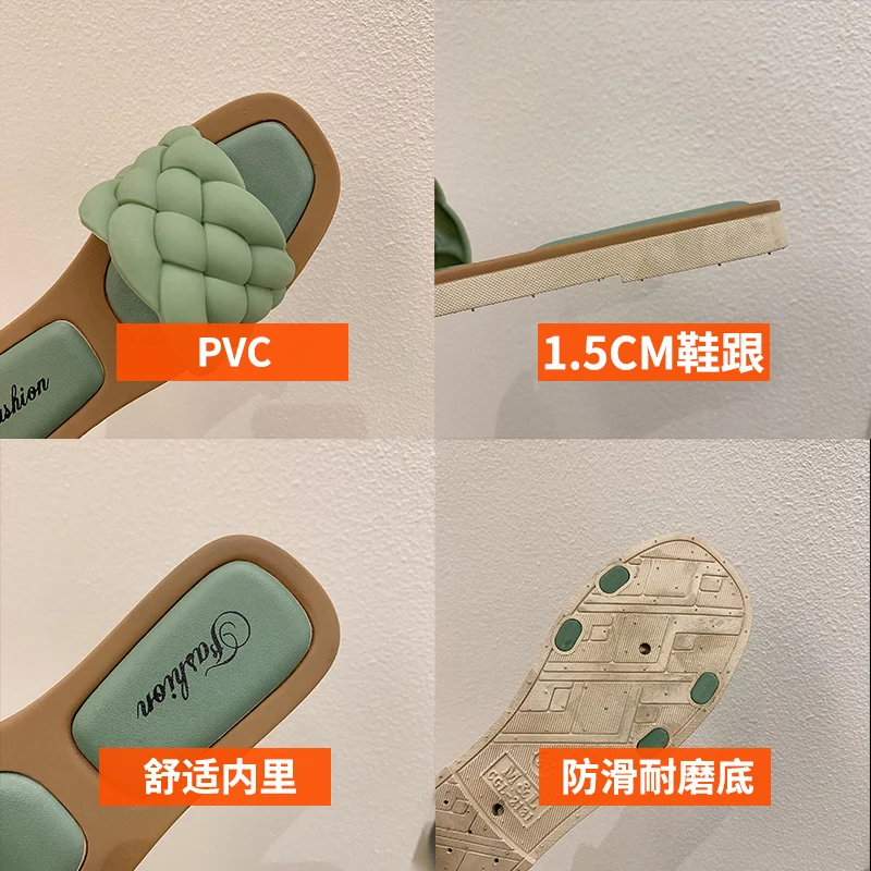 
Slippers women summer fashion non-slip 2021 new soft bottom comfortable sandals women 