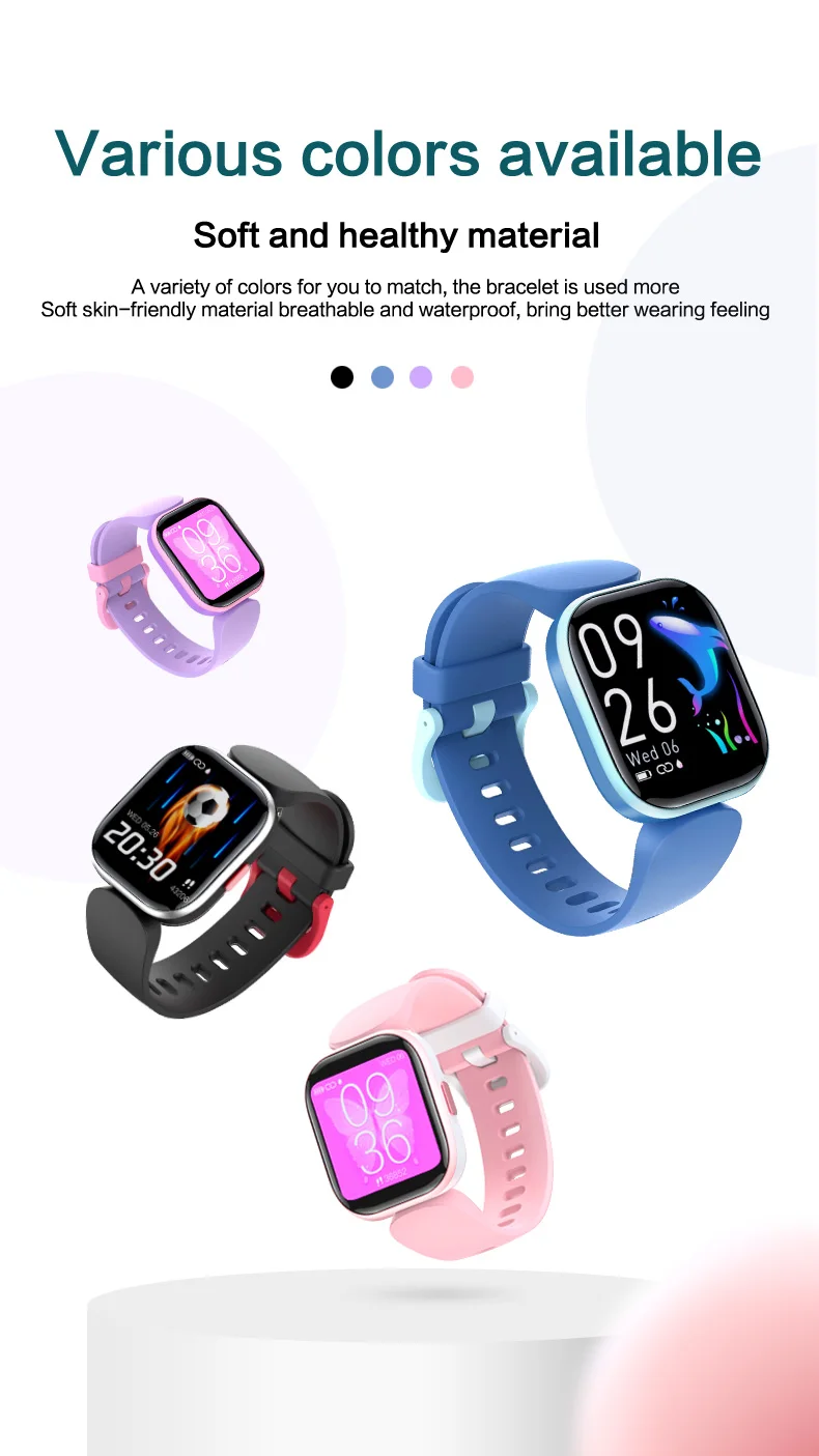 New Arrival 2022 Children Smart Watch Blood Oxygen Heart Rate Monitoring Kids Sports Smartwatch H39 (2).jpg