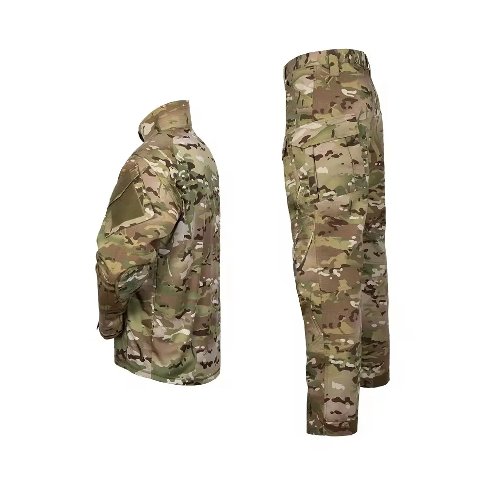 Custom A6 frog suit acu uniform outdoor tactical camouflage suit military uniform outdoor hiking camping coat cloth