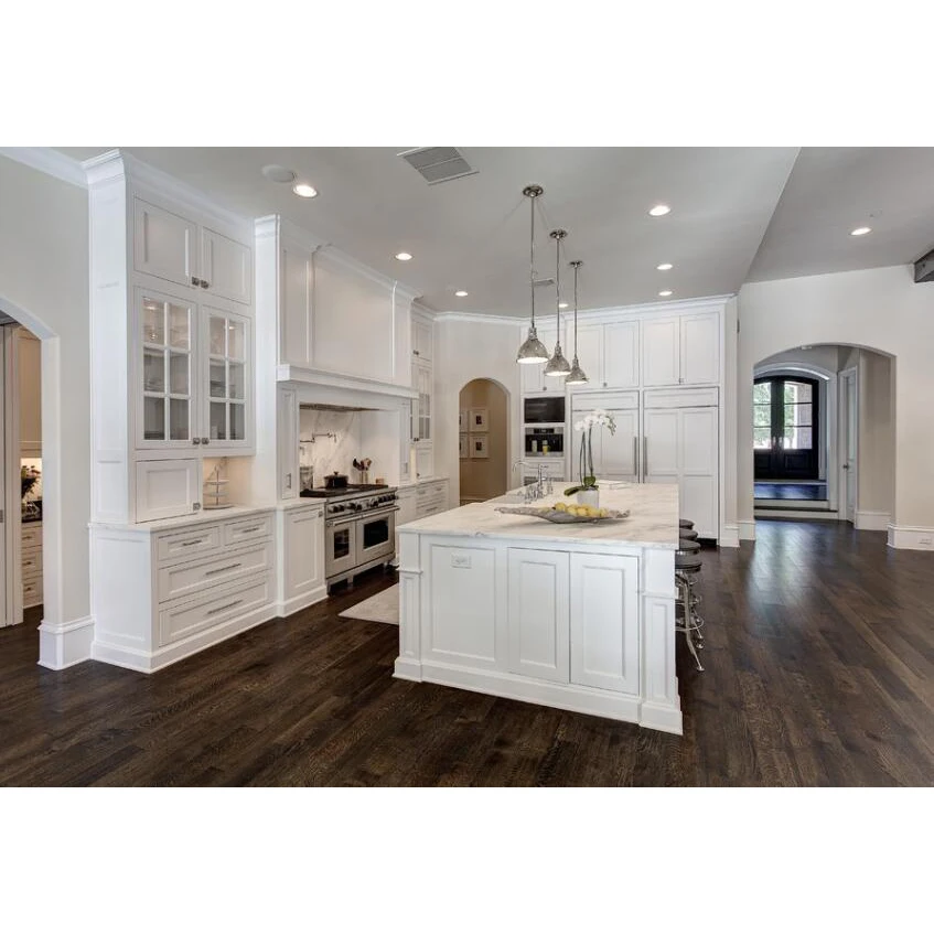 Дубовый кухонный шкаф из массива древесины RTA в американском стиле