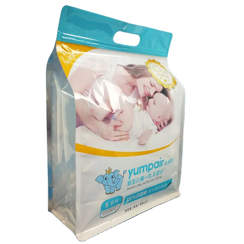 Custom Printing Baby Diaper Bags Adult Diapers Packaging Bag