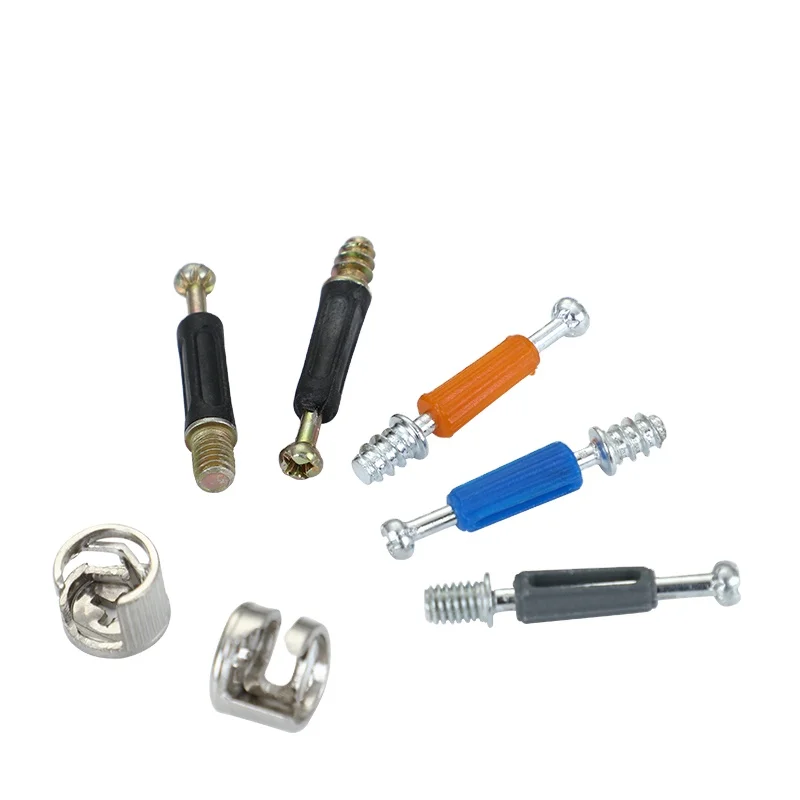 Hot sale hardware accessories zinc alloy iron MS furniture cam Bolt 11.5 minifix we call screws