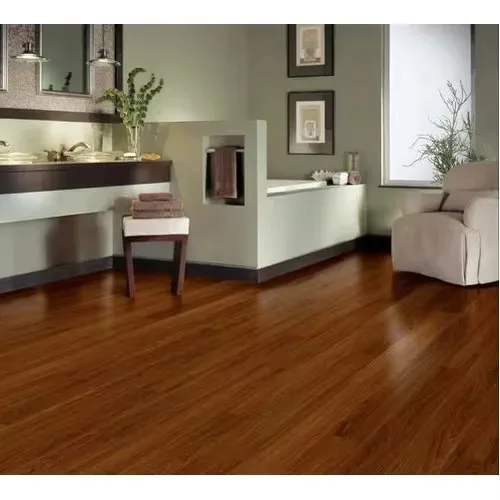 Factory Popular Antislip Interior Wood Texture SPC Flooring Tiles