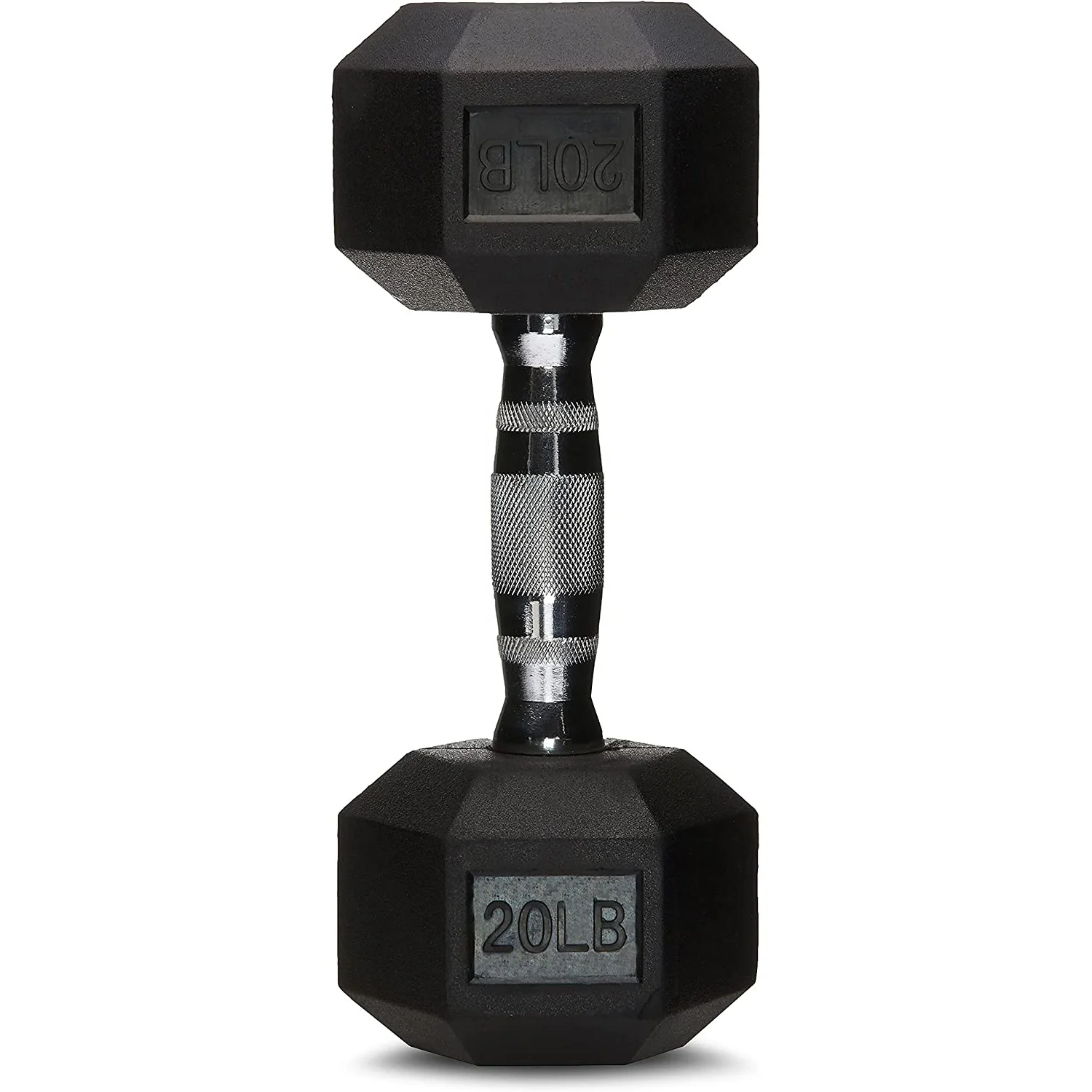 Strength Training Exercise Fitness Hexagon Dumbbells Weight Lifting Rubber Hex Dumbbells Set