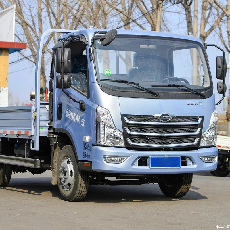 Foton era navigator m5 single cab 3 seats double door light cargo railing truck