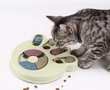 Advanced Treat Food Dispenser Dog Puzzle Toy Interactive Training Treats Dog Toys Pet Bowl Slow Feeder