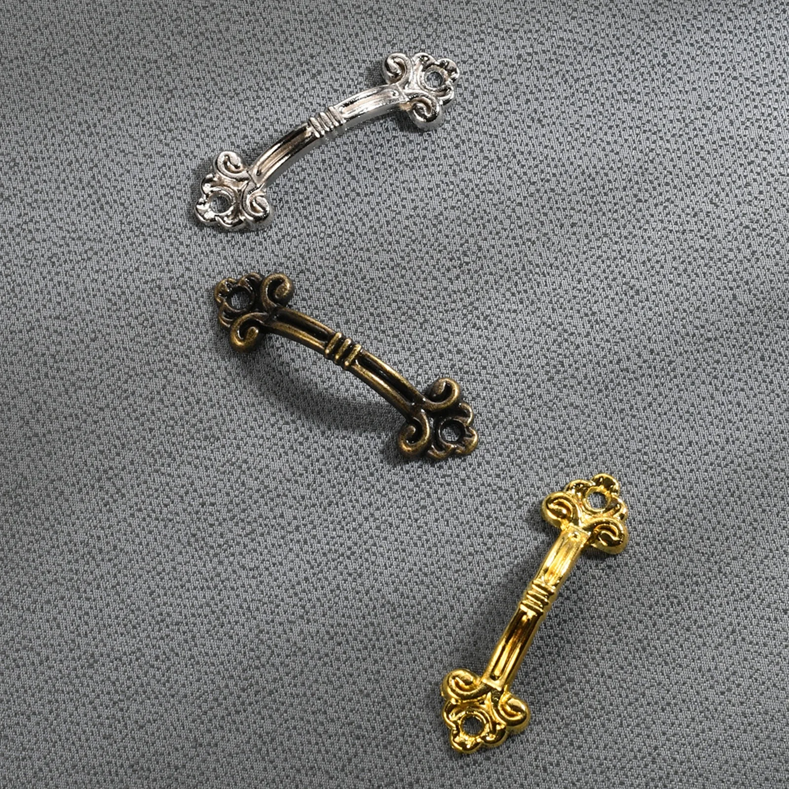 Popular antique drawer small handle jewelry box gift box packaging accessories mini handle