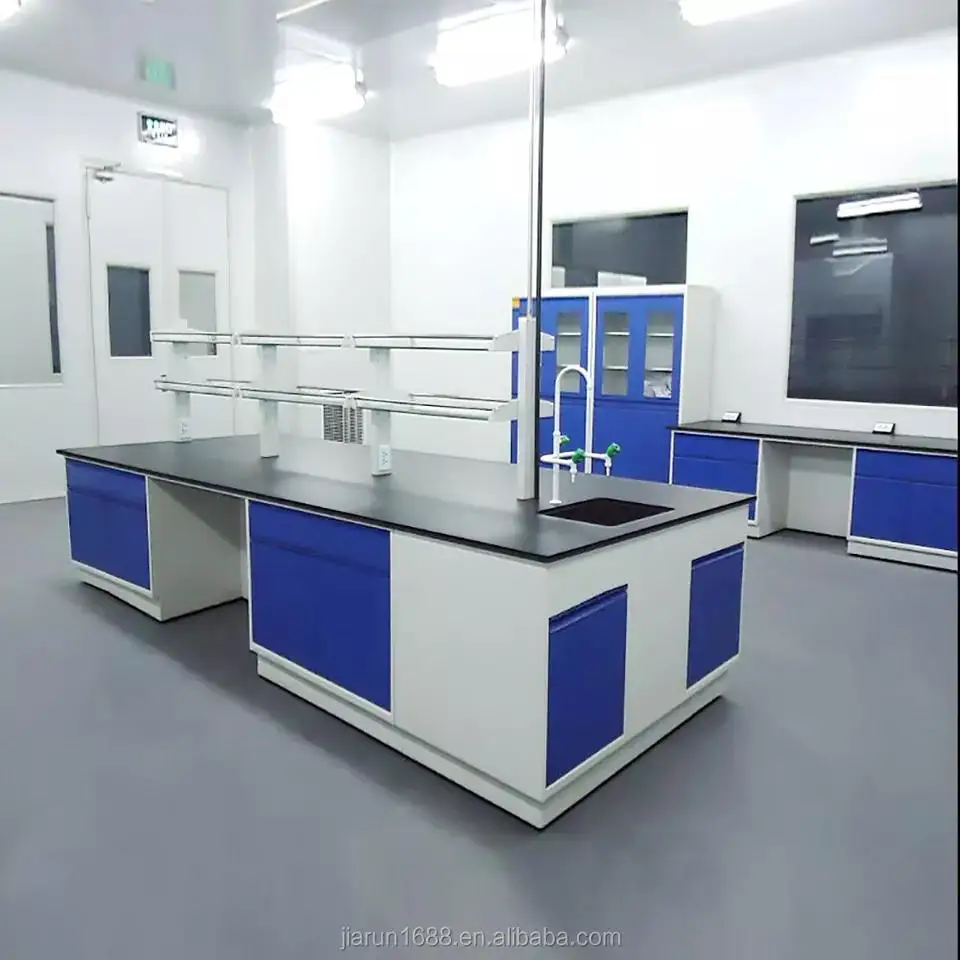Factory direct sales school chemistry laboratory workbench laboratory furniture anti-corrosion console
