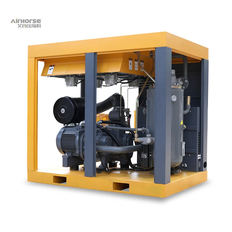 High Quality In Stock 75kw 100hp Double Stage Permanent Magnet Compressor