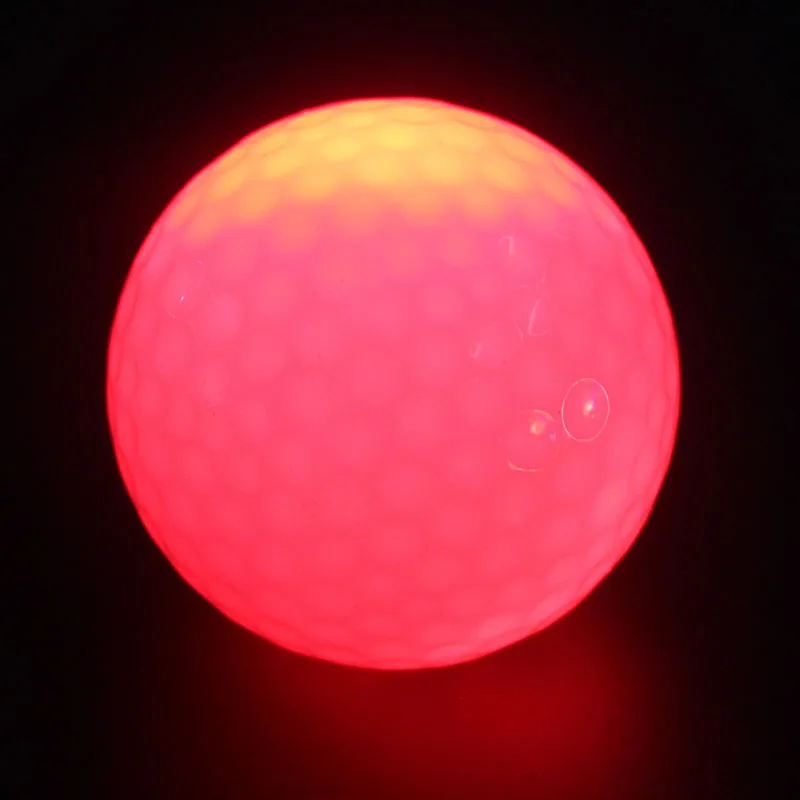 light activated uv light activated led printer surlyn led golf ball glow in the dark balle led light up golf balls