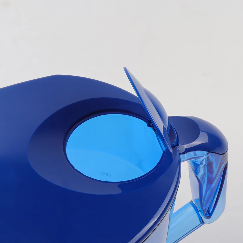 Home office kitchen smart alkaline water purifier filter jug with toal 3.5L in different color