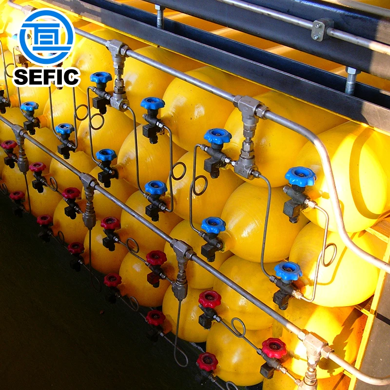 325mm 40l 200bar Cng Storage Tanks For Taxis Type 1 Compressed Natural Gas Cylinders For Cars Cng Tanks