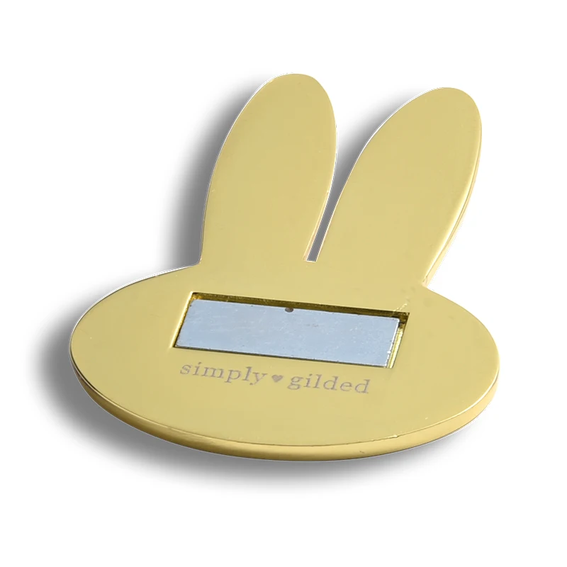 Promotional Items Cute Cartoon Rabbit Animal Soft Enamel Metal Kids Fridge Magnets