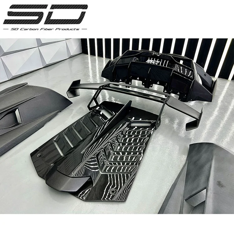 High Quality Dry Carbon Bodykit  For Lamborghini Huracan LP610 LP580 EVO Upgrade to STO / for Real STO car
