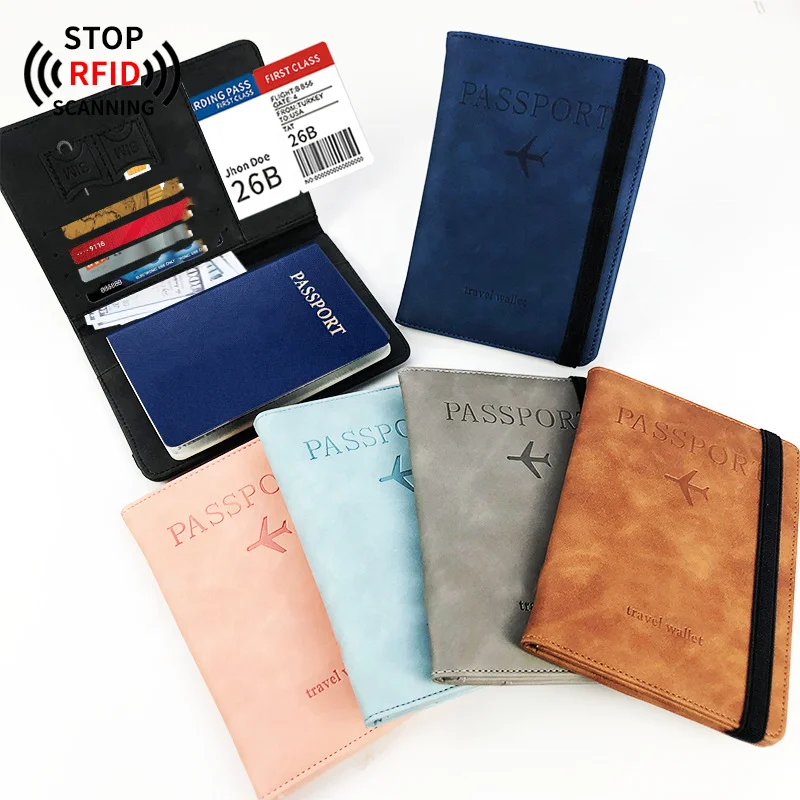 Custom logo travel wallet passport holder pu leather marble passport cover women fashion passport holder cover low MOQ