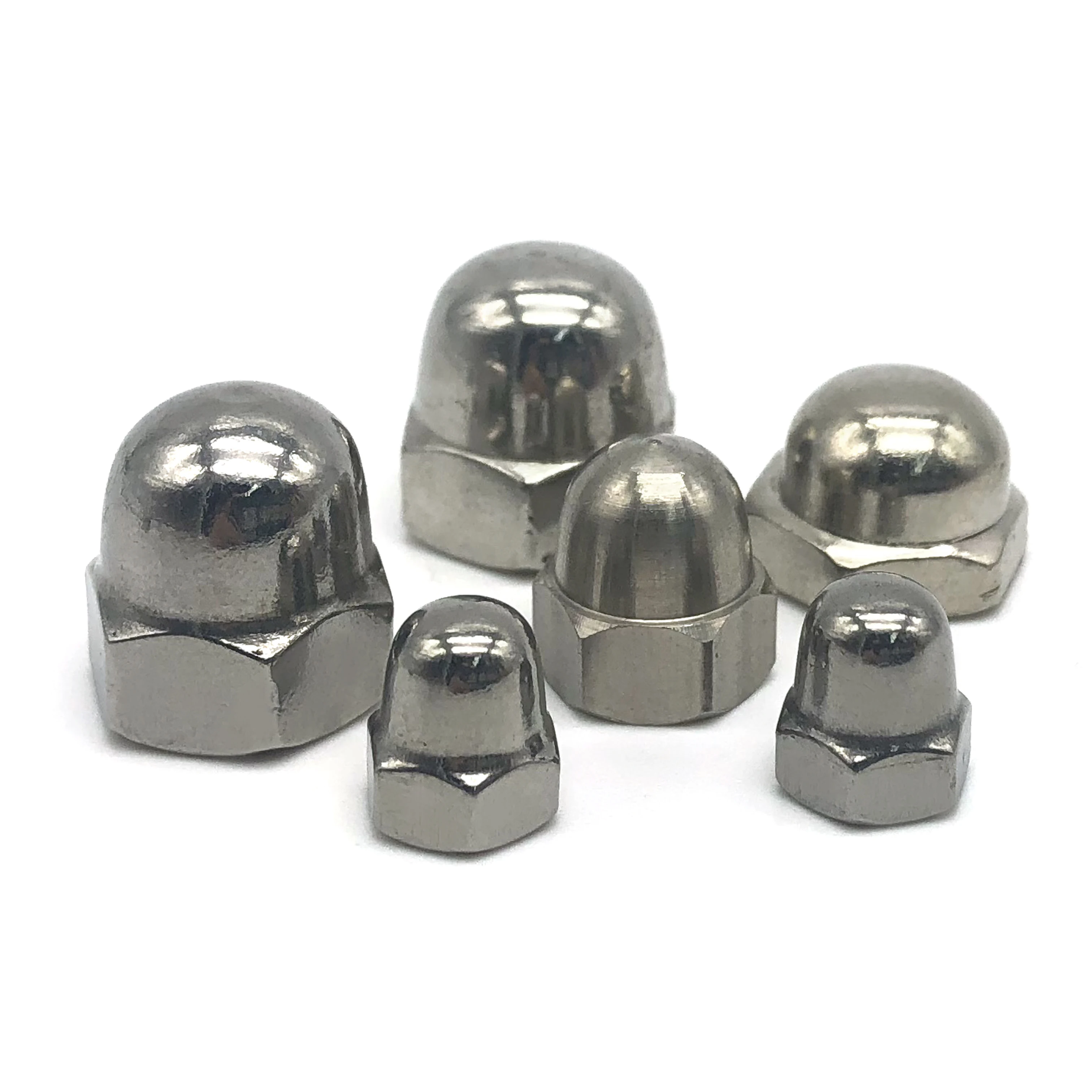High quality m6 m10 cap nut hex domed cap nuts Galvanized Flange cap nuts