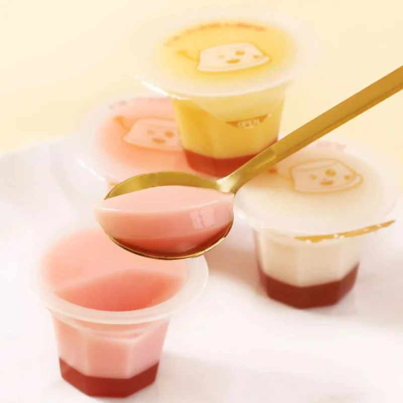 Free sample fruit jelly mango strawberry peach flavor soft jelly assorted fruit jelly