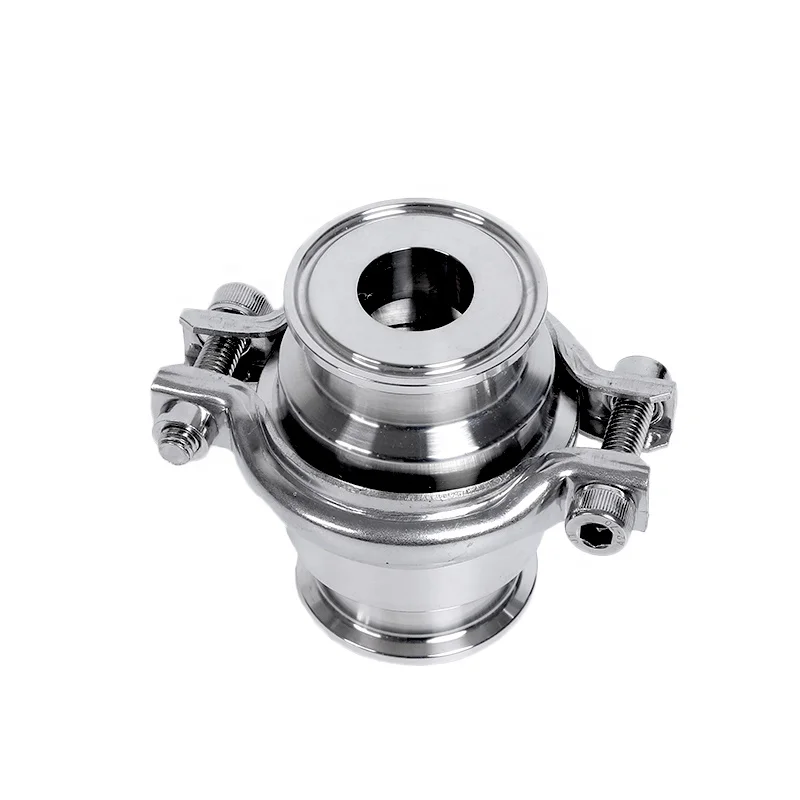 Aohoy Sanitary Stainless Steel 304 316L Clamp Non Return Check Valve