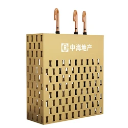 Специальный дизайн широко используемый современный коммерческий Зонт стойка золотой поставщик