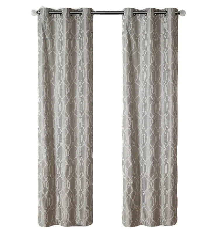 
European luxury ready made curtains for hotels rooms 