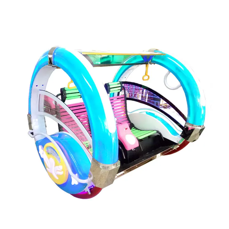 Amusement Park Outdoor Amusement Park Scenic Spot Park Equipment Game Riding Happy 360 Amusement Rolling Cars