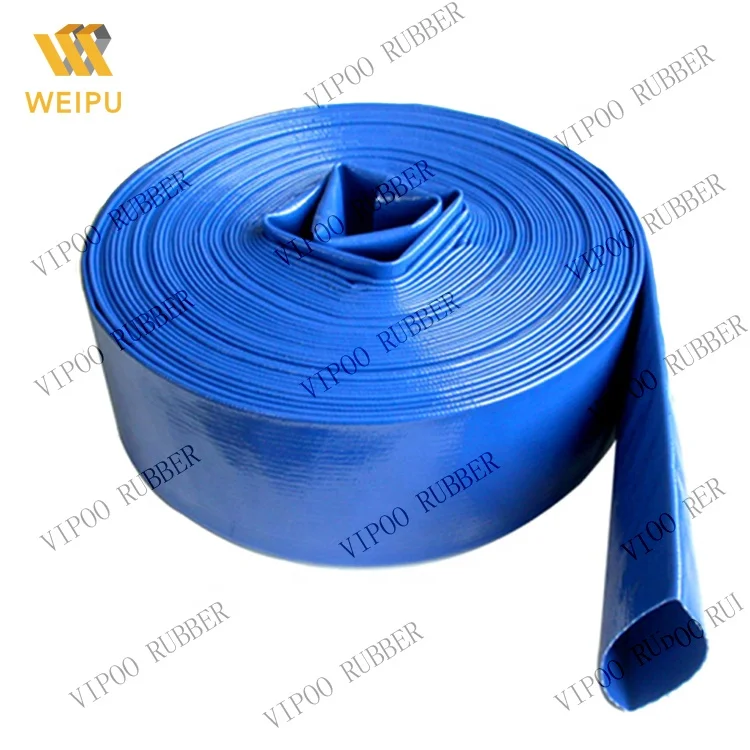Flexible watering flat hose 2 inch discharge pipe high pressure or low pressure factory direct