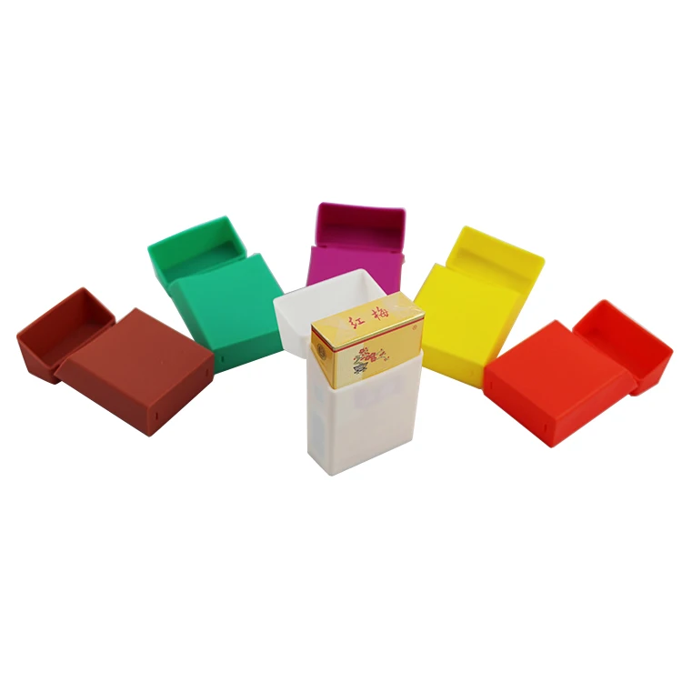  Oem High Quality Colorful Eco Friendly Silicone Cigarette Case Super Slims