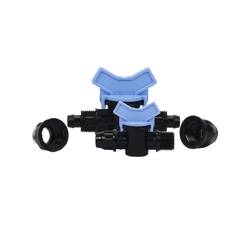  High Quality Lock Valve Drip Irrigation Hot Sale For 8/9mm hose