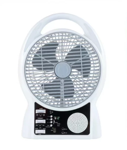 high quality Solar Rechargeable Fan 8 inch solar fan