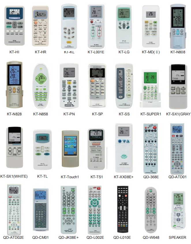 AC Remote Control Universal Air Conditioner Remote Control For TCL KT-TL