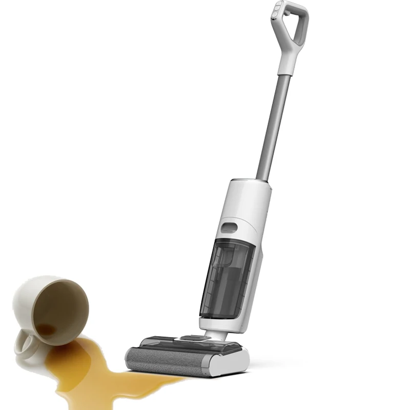 Dry and Wet Wireless Vertical Floor Scrubber Handheld Household Water Vacuum Cleaner Intelligent Mop