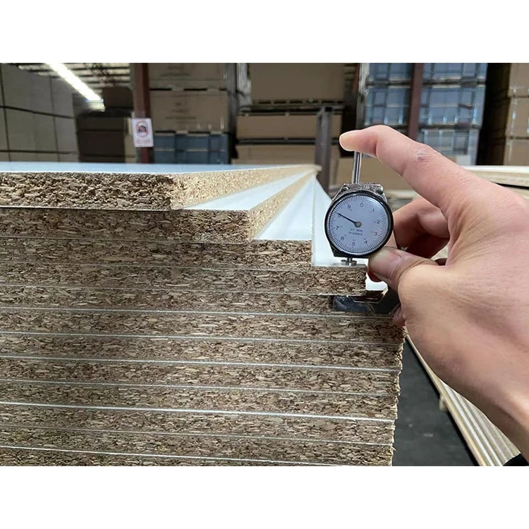 E1 chipboard boards 12mm 15mm 16mm 18mm white melamine coated laminated chipboard pb particle board