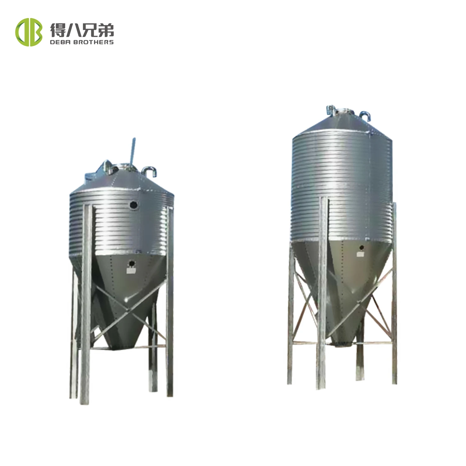 New Condition Hot Dip Galvanized Steel Silo Feed for Poultry Farming House for Piglet and Sow