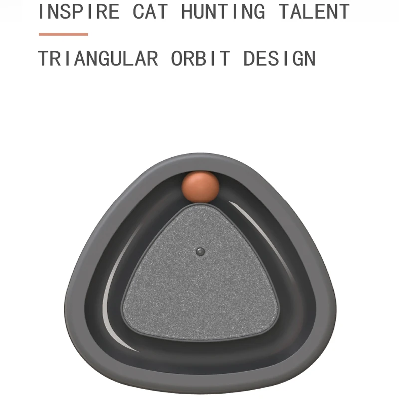 
Kimpets 2 In 1 Smart Scratch Board USB Charged Funny Cat Toy Automatic Cat Teaser 