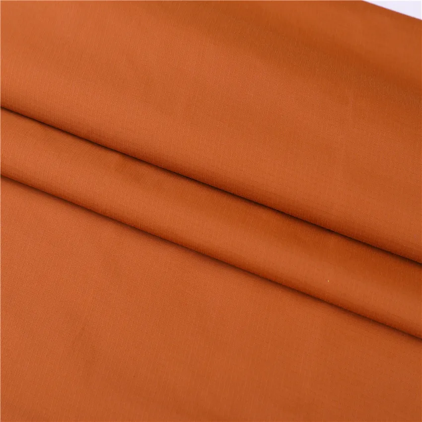 
colourful 228T 70d*160d 100% nylon ripstop nylon taslon with waterproof PU coating jacket fabric 