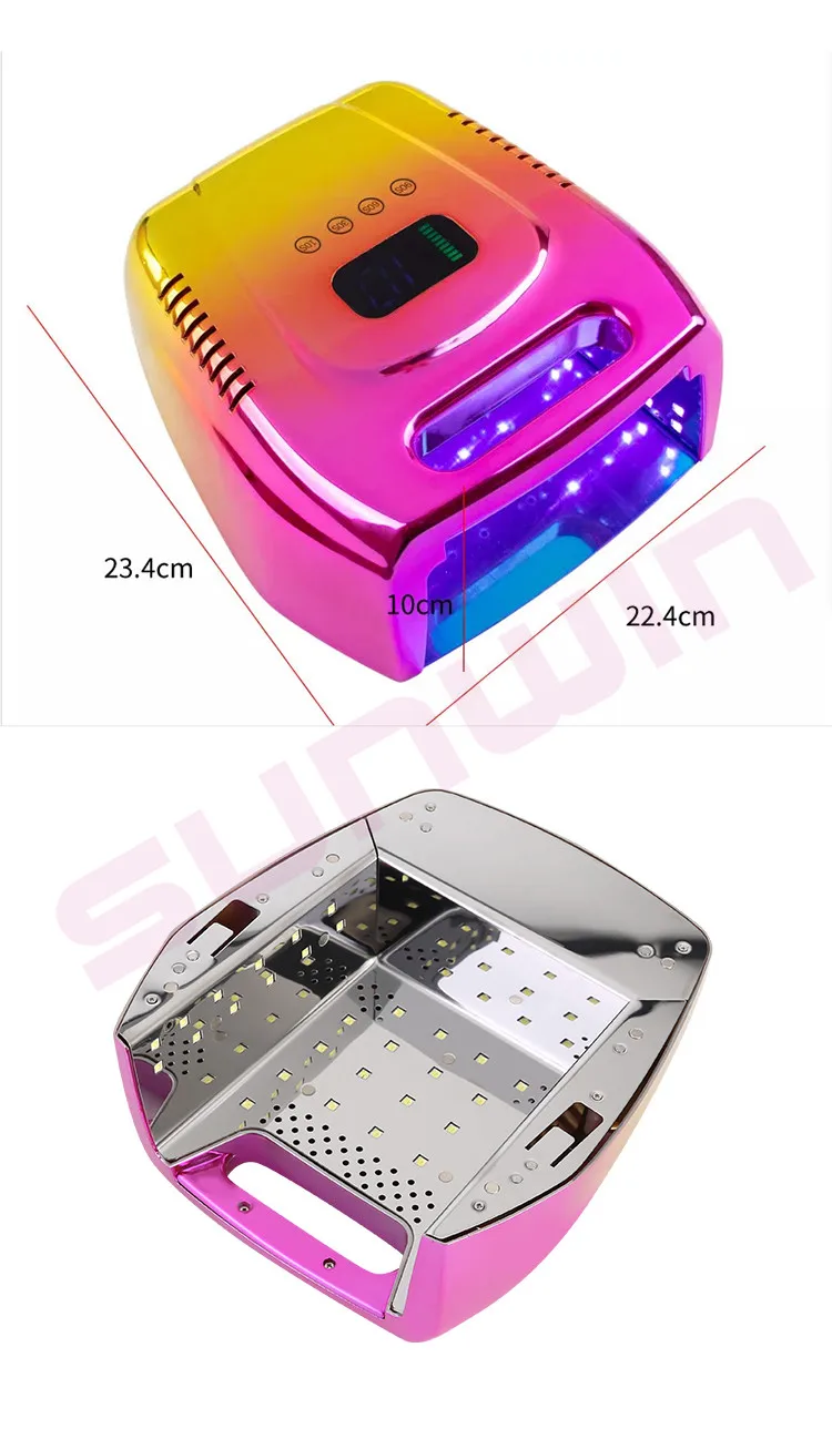 Nail Dryers Gel UV LED Lamp 54LED 135W Manicure Light Dryer For Nails Polish With Motion Sensor Touch Switch 4 Timer Mode