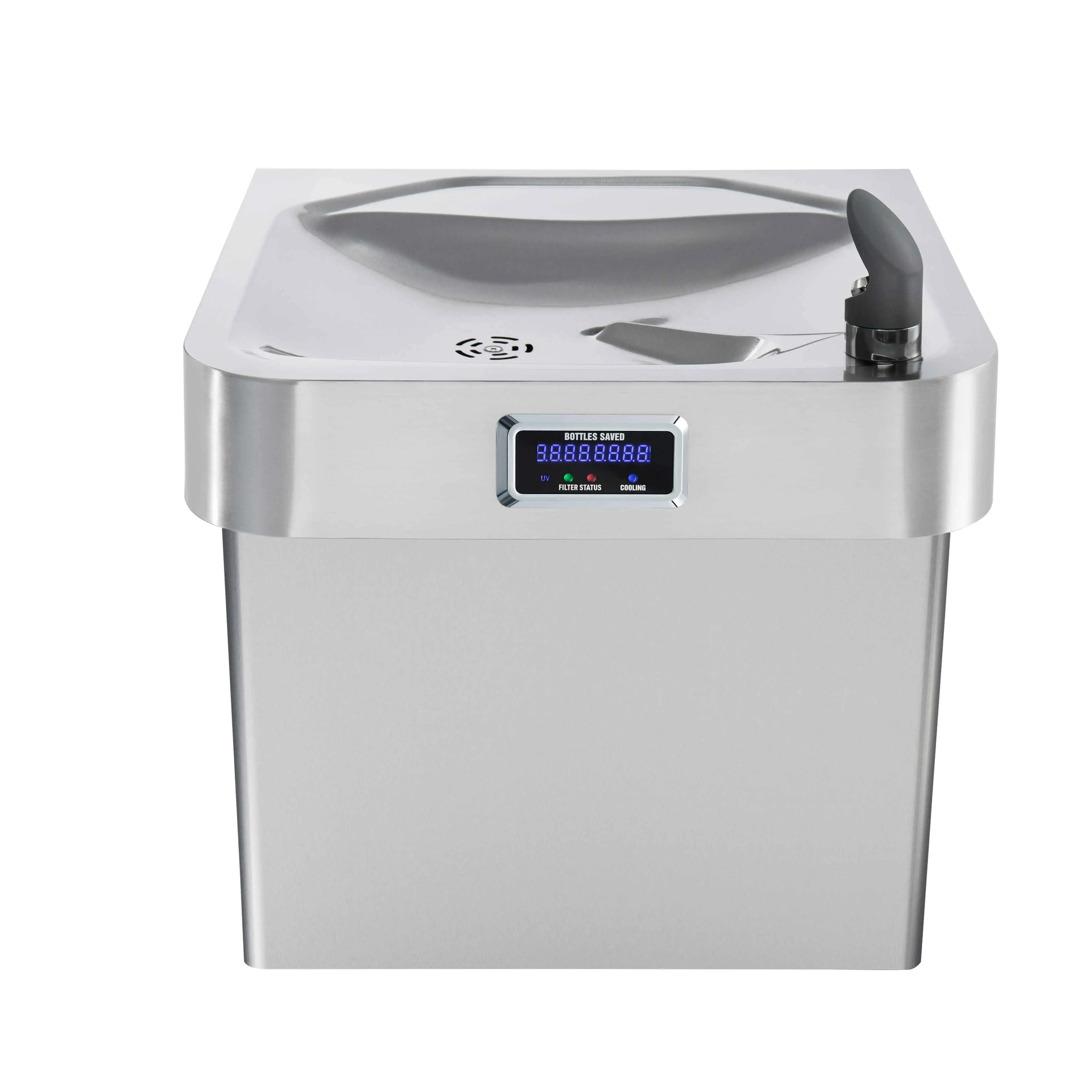Dispenses 20 litres of chilled water per hour contactless Sensor Operated  Cooler Wall Mounted Refrigerated Drinking Fountain