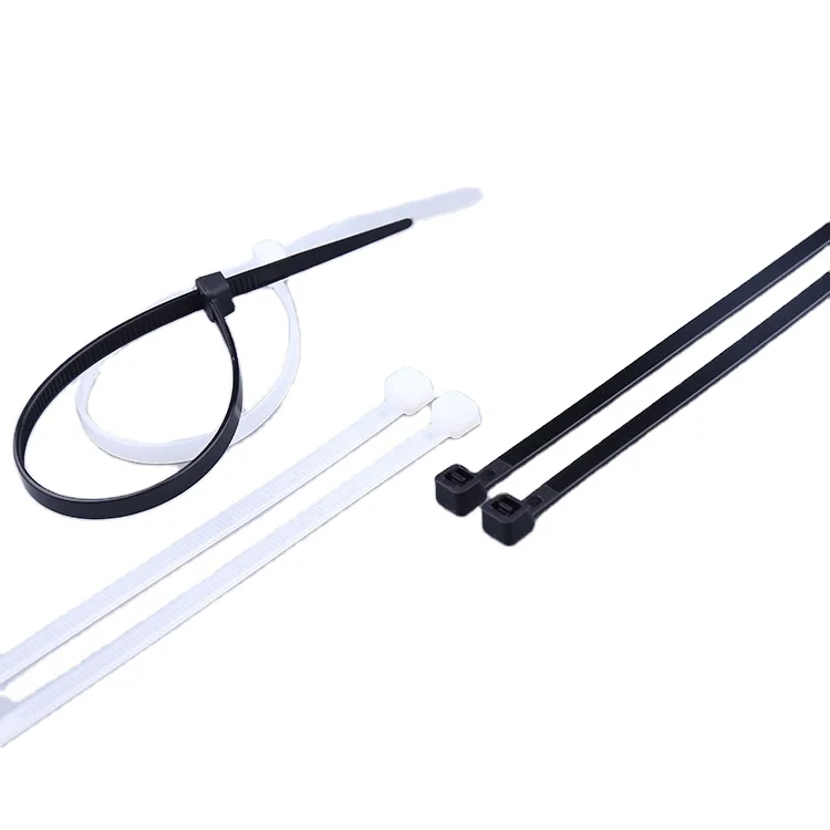 Wholesale pa66 94v2 material self locking type high strength cable reusable nylon plastic cables ties