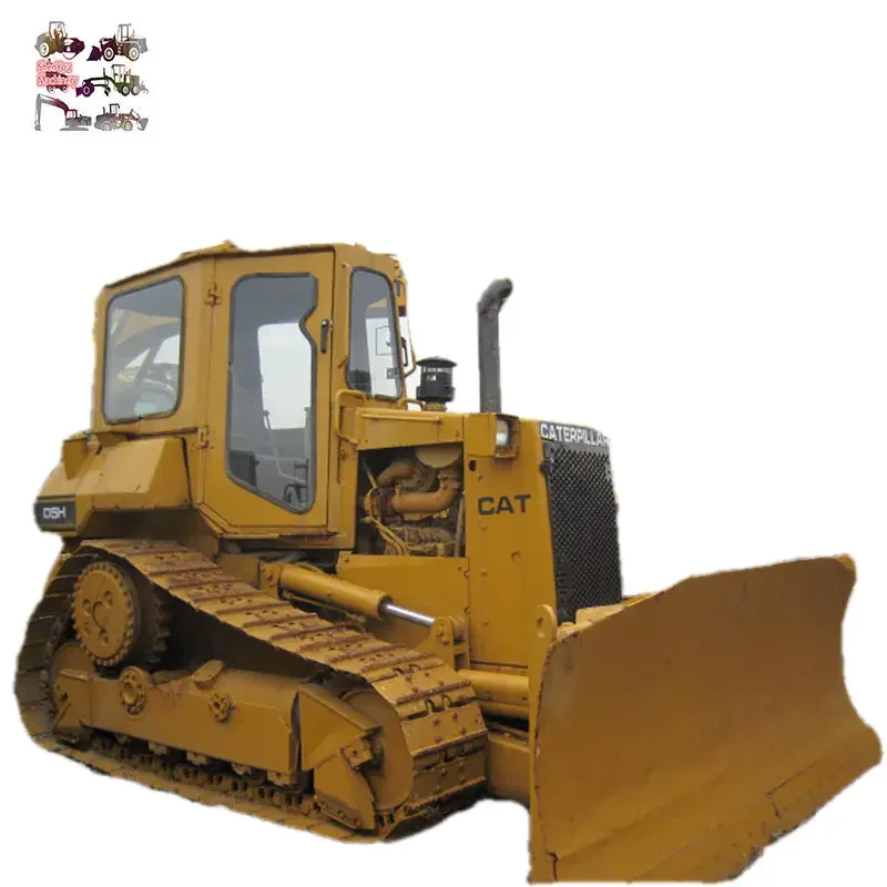 Оригинальный японский бульдозер cat d5h с потрошителем/бульдозером caterpillar D5H
