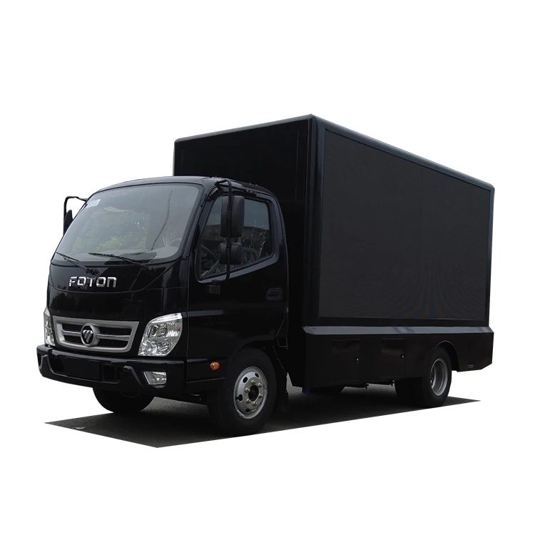 Foton forland led adversting mini P8 P6 P4 led billboard truck