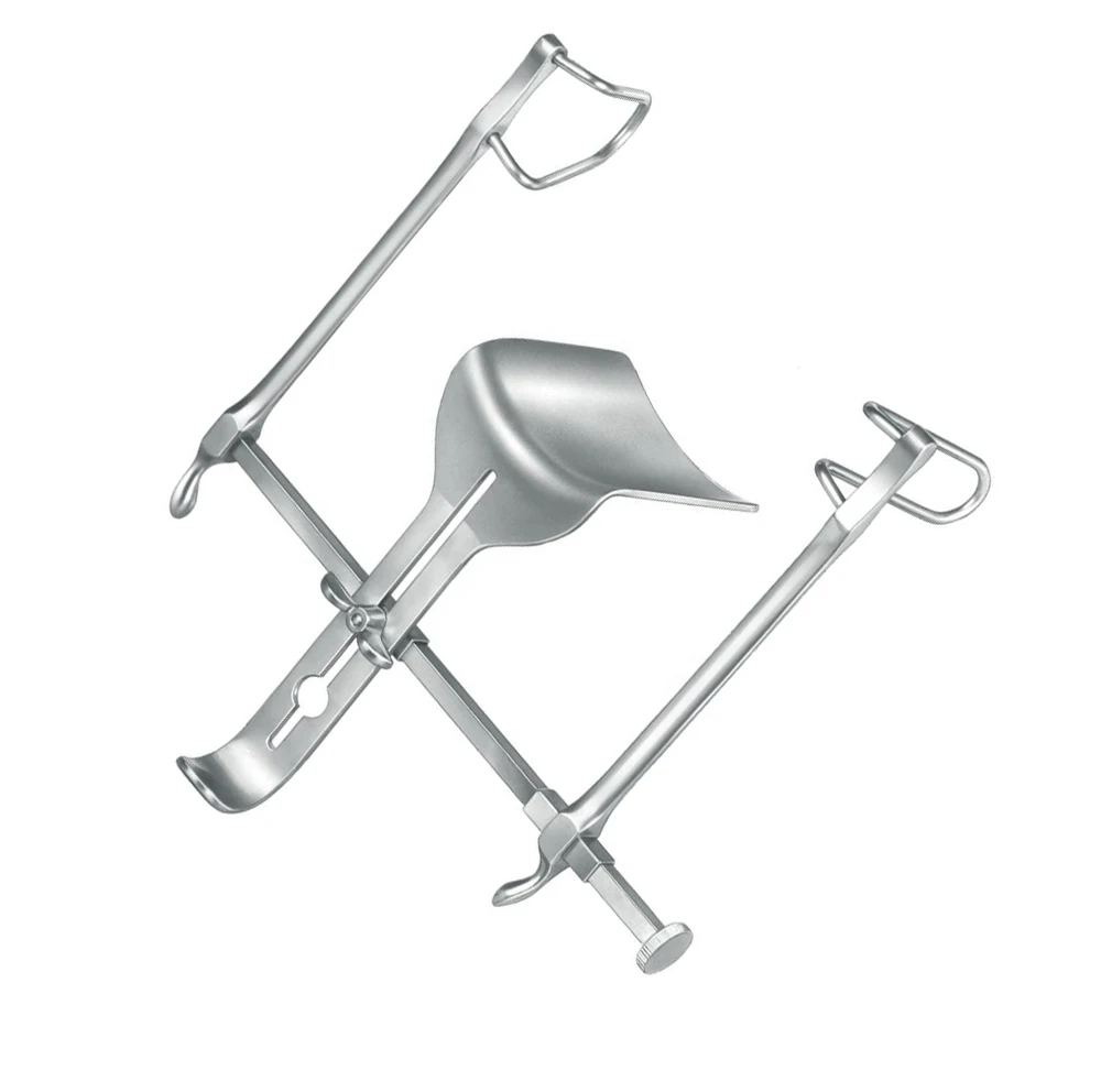 
ABDOMINAL GOSSET RETRACTOR STRAIGHT CENTER BLADE/SURGICAL GOSSET RETRACTOR SURGICAL INSTRUMENT 