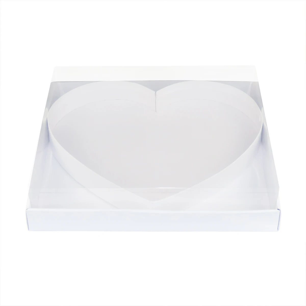Flower Grazing Food Paper Mache Gift Sweet Charcuterie Board Cardboard Heart Shaped Box With Clear Lid