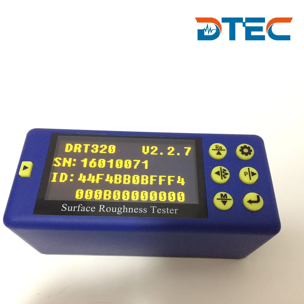 DTEC DRT320 Surface Roughness Tester,28 parameters,built-in SD card,,remote control,USB to PC with software,ISO