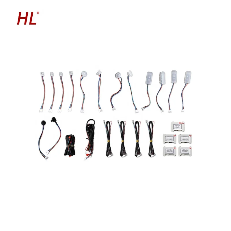 2022 New High Quality   64 Colors  Car Accessories Interior Decoration  Light Kit Ambient Light For Toyota Corolla